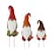 Glitzhome® Gnome Family Metal Yard Stake or Standing Décor Set